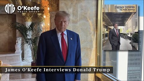 TRUMP❤️🇺🇸🥇INTERVIEW WITH ”OMG” JOURNALIST JAMES O’KEEFE💙🇺🇸🏅🎤⭐️