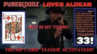 JASON ALDEANS 'TRY THAT IN A SMALL TOWN' SETS THE WHEELS IN MOTION FOR TRUMP CARD TEASER! UPDATE: 33 CODED IN ALDEAN'S VIDEO? 3:03 LENGTH.