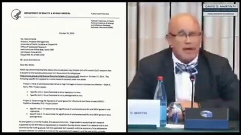 🚨IMPRESIONANTE!!🚨 Dr. David E. Martin solicita destrucción total de la OMS en parlamento europeo