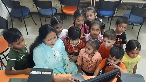 students of Champs Pre School