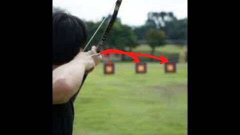 The best archer in the world (his sight is like an eagle) did not miss any goal - historical -