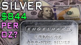 Should Silver Be $844 Per Oz? Discussing The US Debt Clock