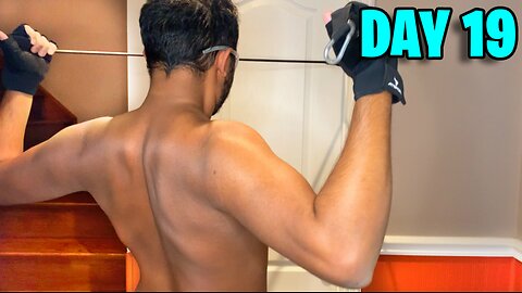 HardGainer Winter Bulk Day 19 - PULL & NECK (Home Workout)