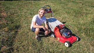 Toro Suzuki 2 Stroke Push Mower Revival | Sounds Like a Chainsaw! |