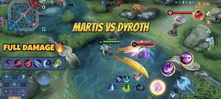 ( BUILD + EMBLEM ) MARTIS FULL DAMAGE🤯 || MOBILE LEGENDS