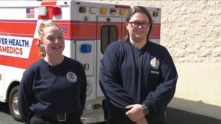 2 Denver Health paramedics honored for recognizing human trafficking involving victim