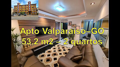 Vendo apartamento 53,23 m2 – Valparaiso- Cidade Jardins- 2 quartos