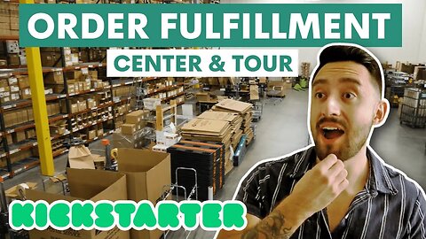 Fulfillrite's Kickstarter Order Fulfillment 3PL & Shipping Center - Guided Tour