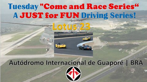Race 8 | Come and Race Series | Lotus 23 | Autódromo Internacional de Guaporé | BRA