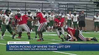 WATCH: Union prepares for Week 0 matchup at new stadium