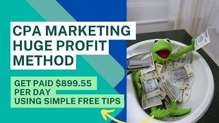 Do This To Make HUGE Profits CPA Marketing 2022, CPA Marketing Tutorial, CPALead