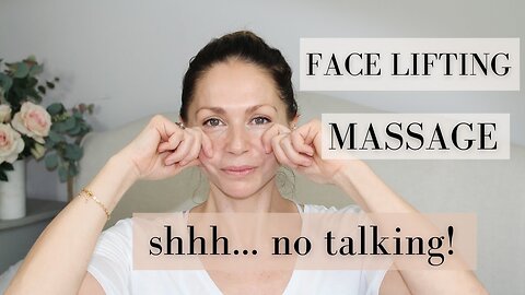 Face lifting massage Abigail James NO TALKING
