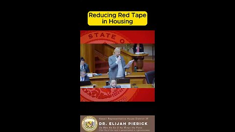 Reducing Red Tape in Housing
