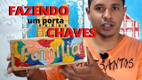 MAKING A KEY HOLDER \ FAZENDO UM PORTA CHAVES