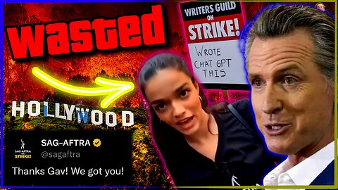 WOKE Hollywood Bailout With YOUR MONEY! Taxpayer Funded STRIKES Set Up Something EVEN WORSE!