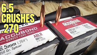 6.5prc vs. .270win with 150gr Nosler Accubond Long Range