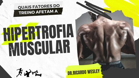 Quais os fatores que induzem HIPERTROFIA MUSCULAR? #hipertrofia #tensao #estresse #metabólico #dano