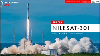 LAUNCHING NOW! SpaceX Nilesat-301 Launch