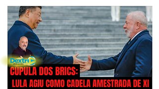 CUPULA DO BRICS: LULA AGIU COMO CADELA AMESTRADA DE XI