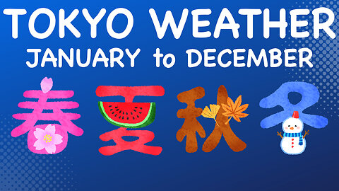 Best time to visit TOKYO: January to December weather statistics