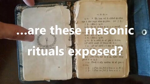 …are these masonic rituals exposed?