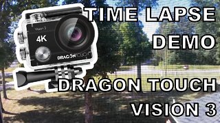 Dragon Touch vision 3 unboxing and time lapse demonstration