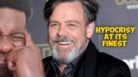 This raving mad man (Mark Hamill) is the definition of a hypocrite