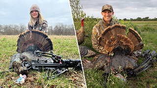 Turkey Hunting In EXTREME Winds!