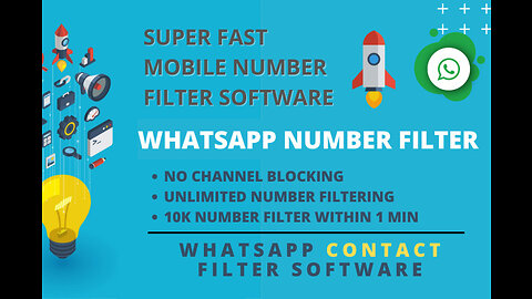 WhatsApp Number Filter: Check Valid and Non Valid WhatsApp Numbers