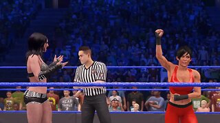 WWE SmackDown Debut & Iron Woman Match - WWE 2K22 MyRise Playthrough (No Commentary)