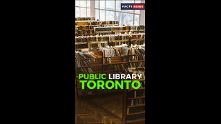 Public library Toronto #factsnews #shorts