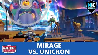 Angry Birds Transformers 2.0 - Mirage vs. Unicron