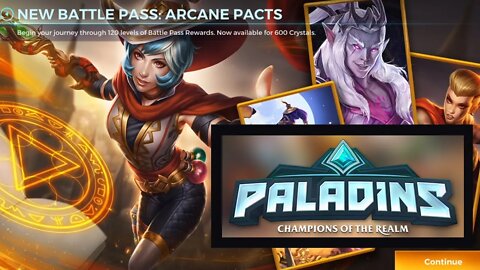 Paladins - Arcane Pacts Theme Loop! (Battlepass Update Music) Soundtrack 2020
