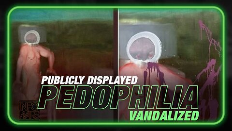 See the Publicly Displayed Pedophilic Art Macron is Defending After it was Vandalized