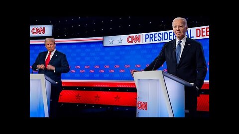 Biden And Trump Leave The Debate Stage After First Presidential Debate