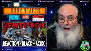 Jewel Box Reaction - Black - AC/DC (LIVE Cover - First Time Hearing - Requested