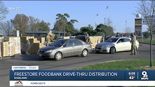 Freestore Foodbank hosts largest distribution of the month