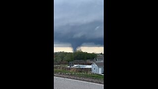 WATCH: Tornado touches down with force in Lincoln, Nebraska yesterday