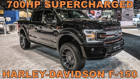 700 HP HARLEY-DAVIDSON EDITION FORD F-150 AT 2020 CHICAGO AUTO SHOW