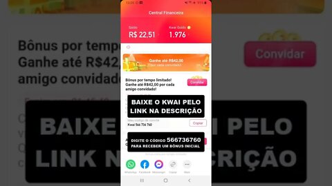 AS 3 FORMAS DE GANHAR DINHEIRO NO APP KWAI