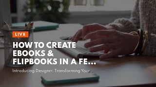 How to Create eBooks & Flipbooks in a Few Minutes - YouTube