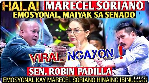 Viral News: Marecel Sorian case Dangerousdrugs,sen. Robin padilla nagwala sa galit my ibinulgar!