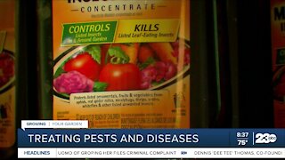 Treating pests and diseases