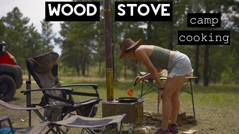 Wood Stove Camp Cooking Brunch-a fresh new take on the Omelette/Van Life/Nomadic Family/Full Time RV