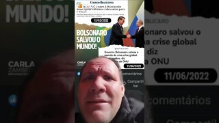 Bolsonaro salvo o mundo: imprensa brasileira desinforma e engana o povo