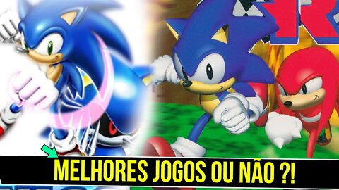 Os melhores jogos do Sonic Juntos | Sonic Gems Collection #shorts