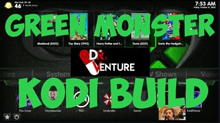 Kodi Build - Green Monster - The Crew Wizard