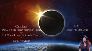 LEO | Solar Eclipse to Lunar Eclipse| Oct 14-28 2023 | Bi-weekly Tarot Reading | Sun/Rising Sign