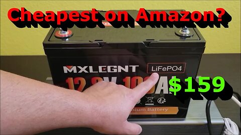 Testing the Cheapest 12.8V 100Ah LiFePO4 Battery on Amazon
