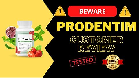 PRODENTIM - (( ⚠️HIGH ALERT!!!⚠️)) - Prodentim Review - Prodentim Oral Probiotics